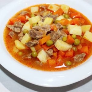 Meat with vegetables