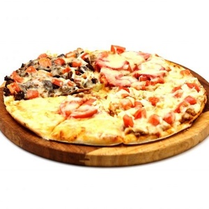 Pizza with mushrooms