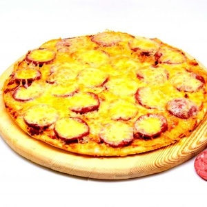 Pizza with sausage