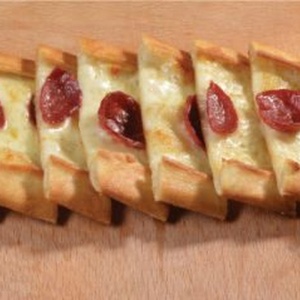 Pide with sausage