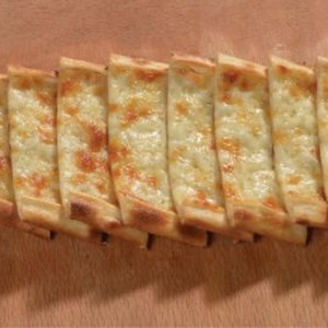 Pide thin layer with cheese