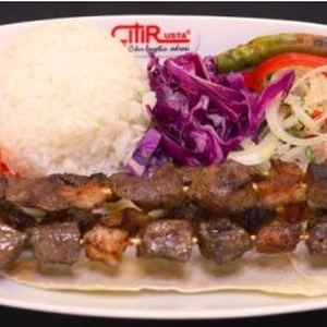 Liver skewers on skewers