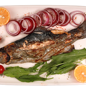 Форель на мангале