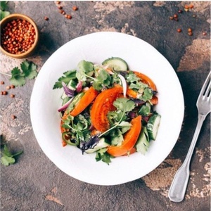 Vegetable  salad in Georgian