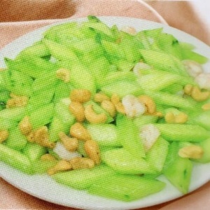№149 Fried cucumber with cashew