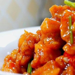 №123 Chicken in sweet and sour sauce