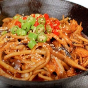 №112 Fried spicy mushrooms