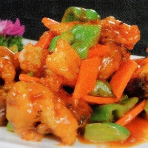 №83 Pollack fish in soy sauce