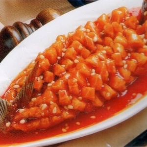 №58 Pike perch in sweet and sour sauce