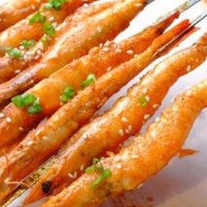 №43 Shrimps on skewers