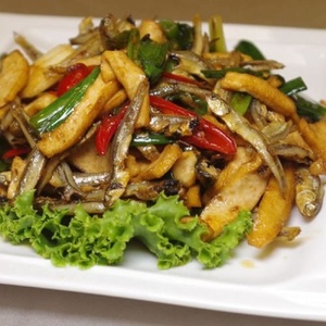 №41 Tofu with smoked fish