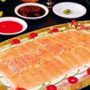 №30 Frozen salmon with caviar