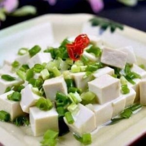 №09 Toufu with green onion