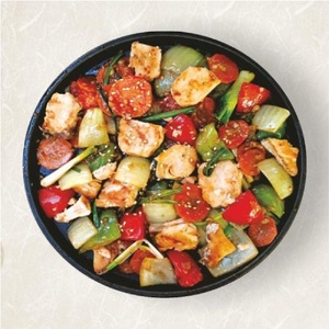 Жаровня из лосося