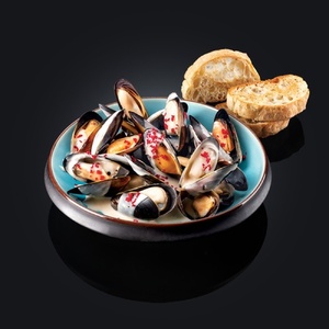 Mussels in Thai style