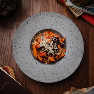 Al-Arabiyata in creamy tomato sauce