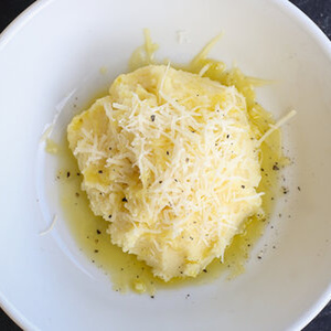 Parmesan mashed potatoes