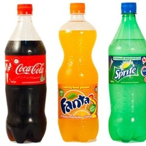 Drinks in assortment 