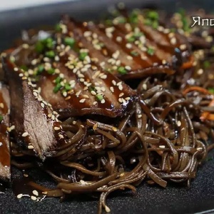 Соба с говядиной