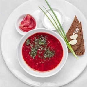  Борщ с говядиной