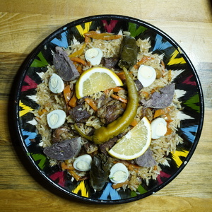 Choikhona zirbak pilaf