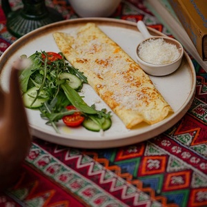 Омлет с сыром