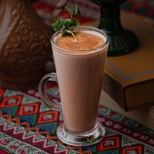 Горячий шоколад с мятой