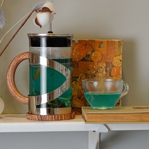 Кюрасао с грушей и ананасом