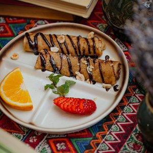 Блинчики с шоколадом