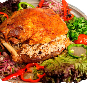 Baked lamb ribs for 3-4 persons