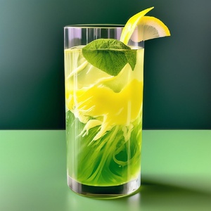 Лимонад с щавелем и ананасом