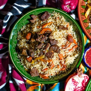  Plov Afghan zirbak