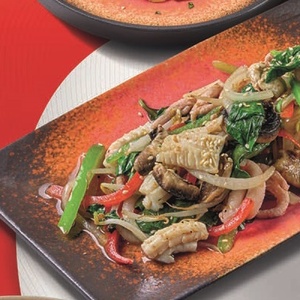 МОРЕПРОДУКТЫ С ОВОЩАМИ