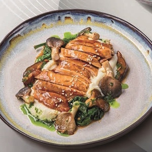 КУРИЦА ТЕРИЯКИ С ШИИТАКЕ