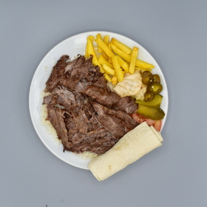 Portion of Doner