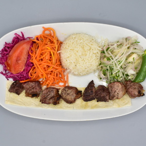 Lamb shish kebab