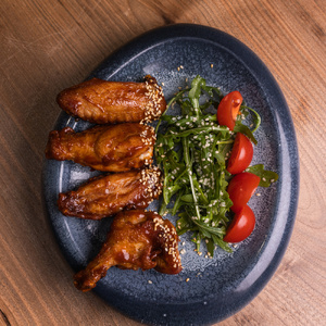 Хрустящие крылья BBQ