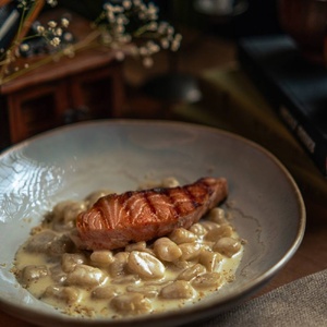 Gnocchi with Salmon