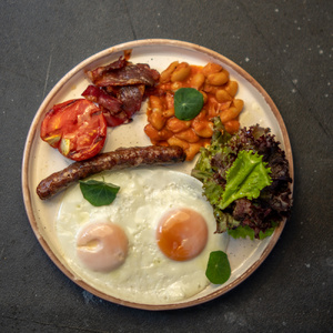 BEEF KUPATA WITH FRIED ROASTING