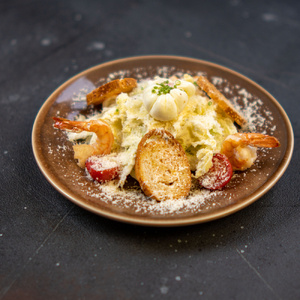 CAESAR WITH SHRIMP