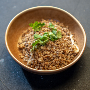  BUCKWHEAT WITH MUSHROOMS
