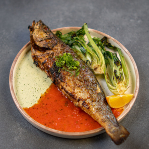  SEA BASS FISH WITH PORK