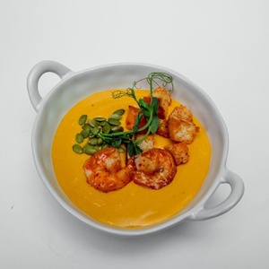 Pumpkin cream soup