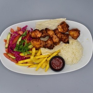 Chicken skewers