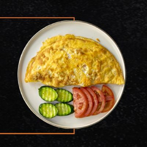 Омлет с сыром