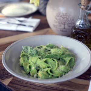  Pappardelle with trout