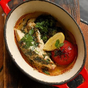 	Pike perch with broccoli