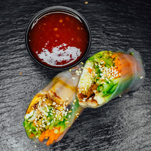 Спринг ролл с угрем