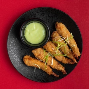 Креветки темпура