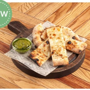 Focaccia with Mozzarella and Pesto Sauce